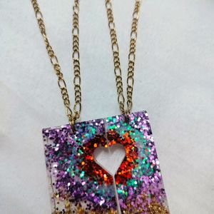 Resin Friendship Chain & Pendants