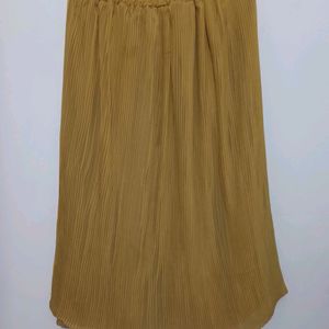 Georgete Pleated Skirt