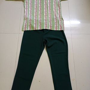 Short Formal Kurti Set