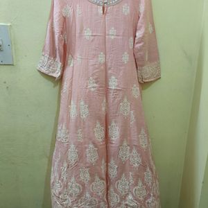 Pink Anarkali Kurta💗🎀✨