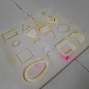 Resin Earing Keychain Mould Silicone