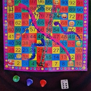 Mini Snake and Ladder + Ludo board