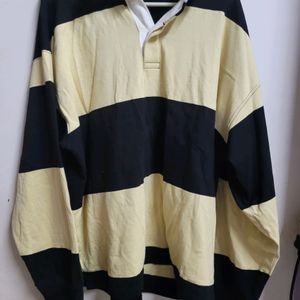 oversized h&m xl polo top