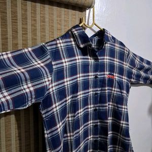 Blue Checkered Shirt