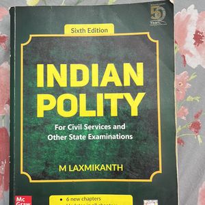 Indian Polity By M Laxmikanth( 6th Edition)