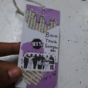 Diy BTS Bookmark