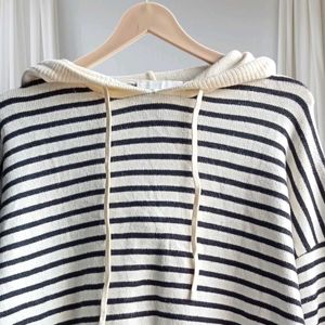 Striped Hooded Sweater