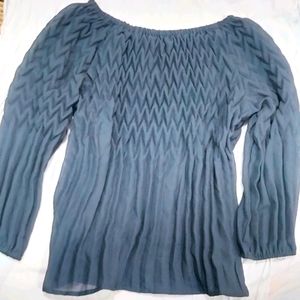 Casual Fancy Top (Grey)