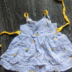 Unused Babygirl Frock 3-6 M