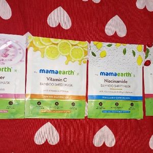 4 Sheet Masks Combo Pack