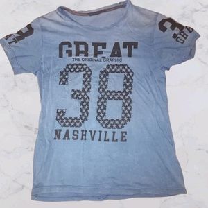 Great 38 Nashville Light Blue Tshirt