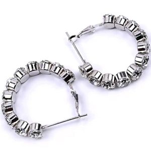 Sassy Hook Earrings (Silver Colour)