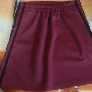 Skater A Lines Mini Skirt