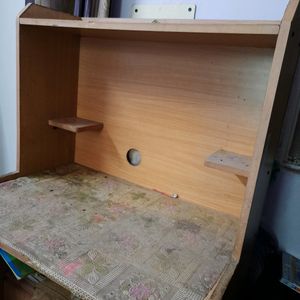 Wooden Computer Table / TV Trolley