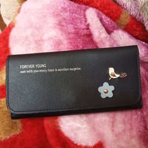 Black Wallet Classy Women