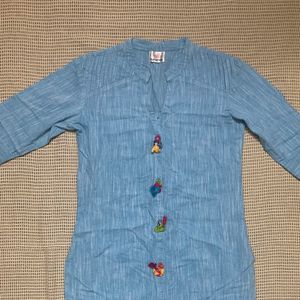 Blue Kurta