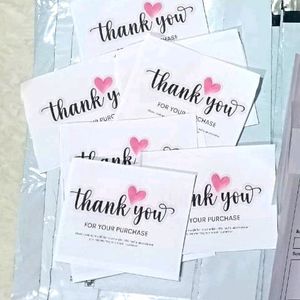 100 Thank You For Purchasing Notes