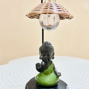 Cute Buddhist Monk Statue