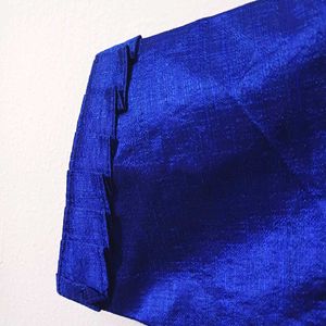 💥🆕️ Royal Blue Fancy Readymade Blouse