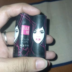 Elle 18 Color Pop Lipsticks Combo Of 2