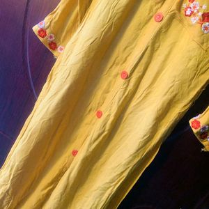 Yellow Beautyfull Kurta For Daily Wear 💛🌻