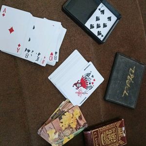 100% Pure Plastic Playing Cards 2+1