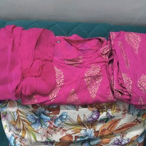 Pink Kurta Set