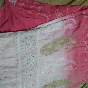 Heavy Embroidery Saree