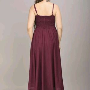 Maroon Frock