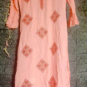 Beautiful Pink Kurti