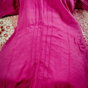 Short Kurta Dark rose Colour