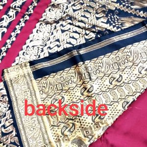 Maroon Puresilk Kanjivaram Saree