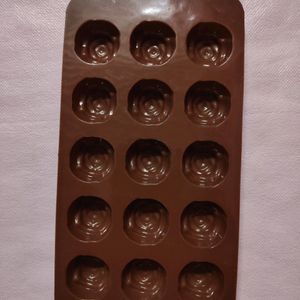 Rose Design Chocolate Mould