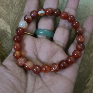 Crystal Red Carnelian Bracelet