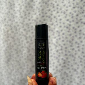 Nox Detox  strawberry, vegan lip balm