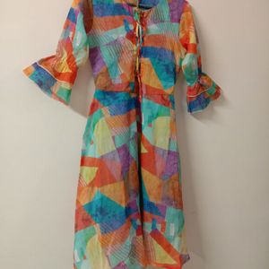 Multi Colour Dress For Women