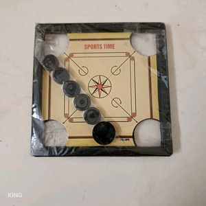 2 Mini Carrom Boards