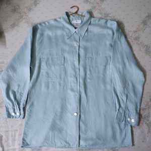 Solid Light Grey Shirt