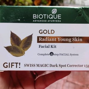 Biotique Gold Radiant Young Skin Facial Kit