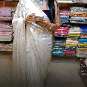 Beautiful pestl set full hand work saree