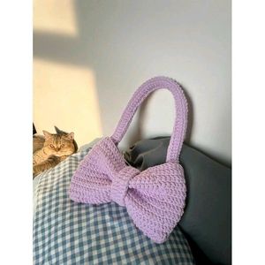 Crochet Bow Bag