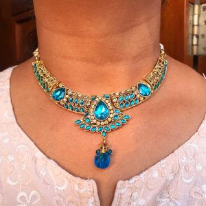 🔥💙Women Wedding Wear Jewellery Set 💙🔥