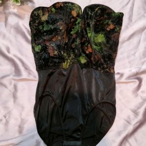 Black Velvet Bodysuit