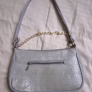 Chain Baguette Shoulder Bag