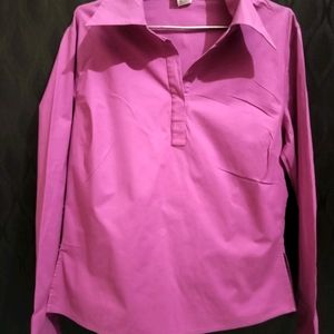 Magenta Shirt Top