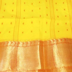 Yellow Colour Tant Saree