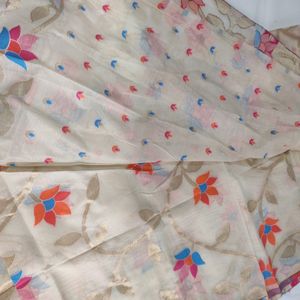 Jamdani Style Saree Puja Special