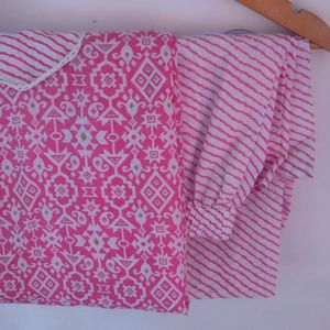 Pink Kurta Set