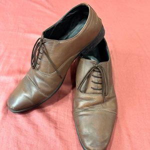 Mens Brown Colour Formal Shoes