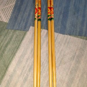 Wooden Chopsticks (reusable) 2 Pairs